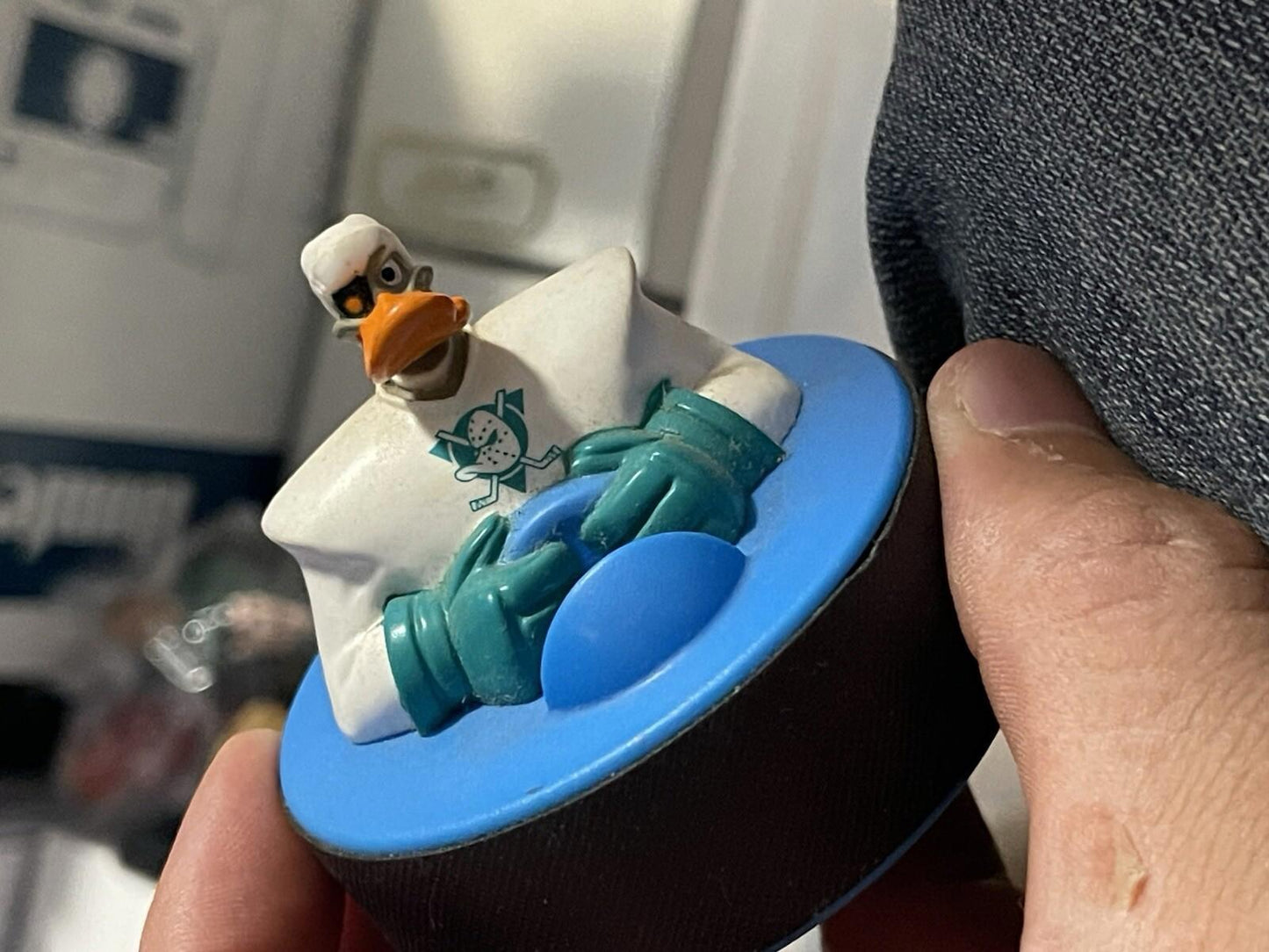 Disney Mighty Ducks McDonald's 2.5" Wildwing Hockey Puck 90s