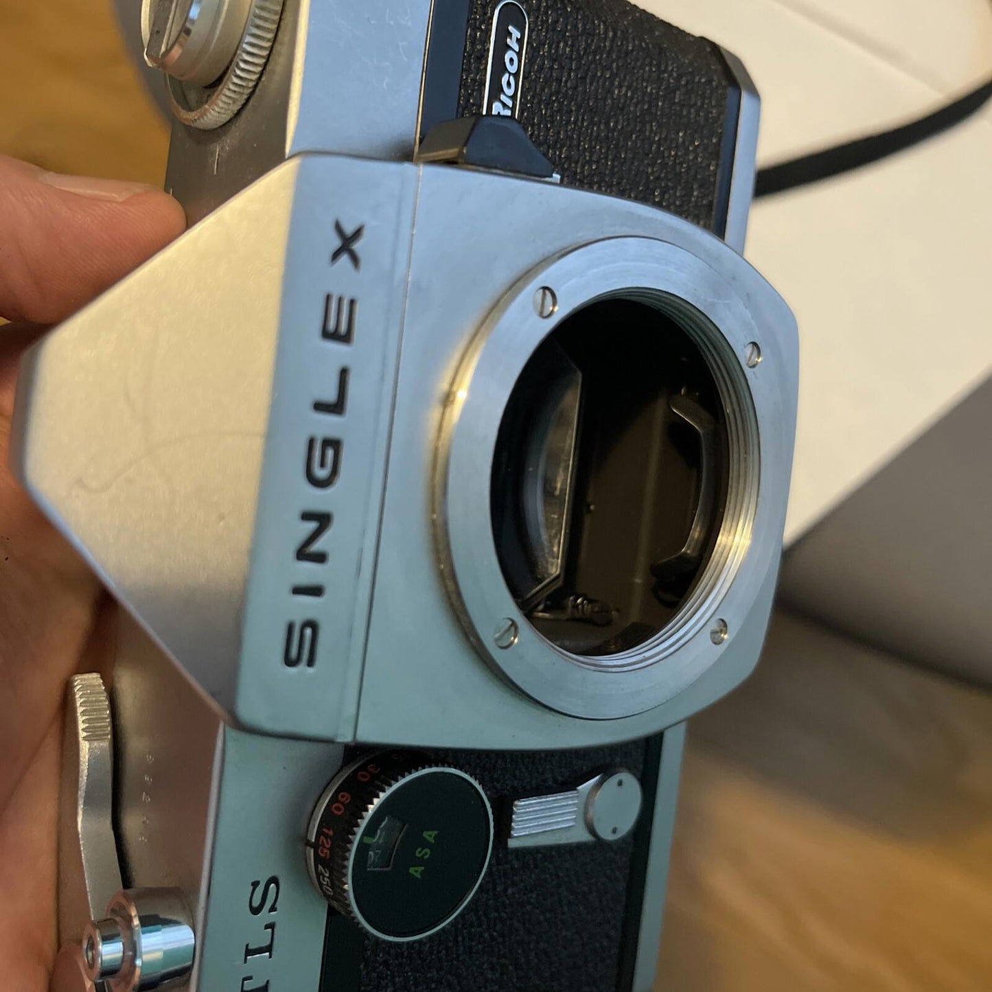 Vintage Ricoh Singlex TLS Camera Body Only , Untested (1)