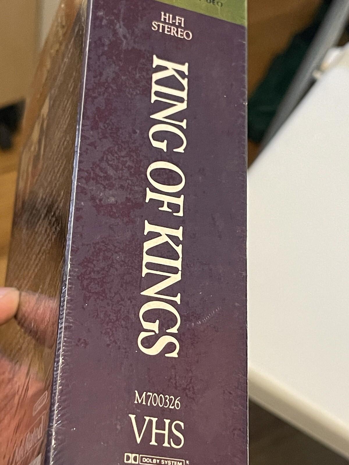 King of Kings VHS 1989 2x Tape Set. (23)