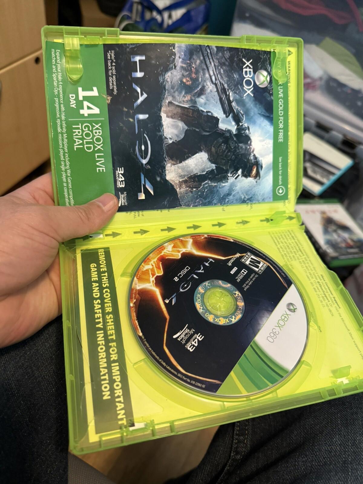 Halo 4 XBOX 360 Disc 2 and case