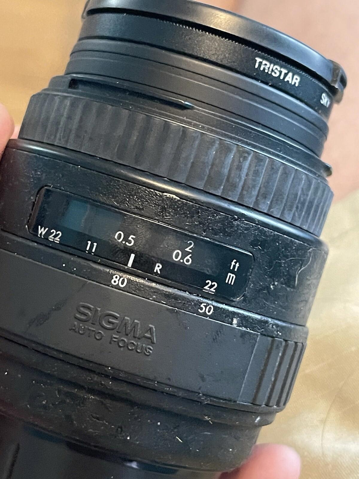 Sigma DL Zoom 35-80mm f/4-5.6 Multi-Coated Ø52 Zoom Lens