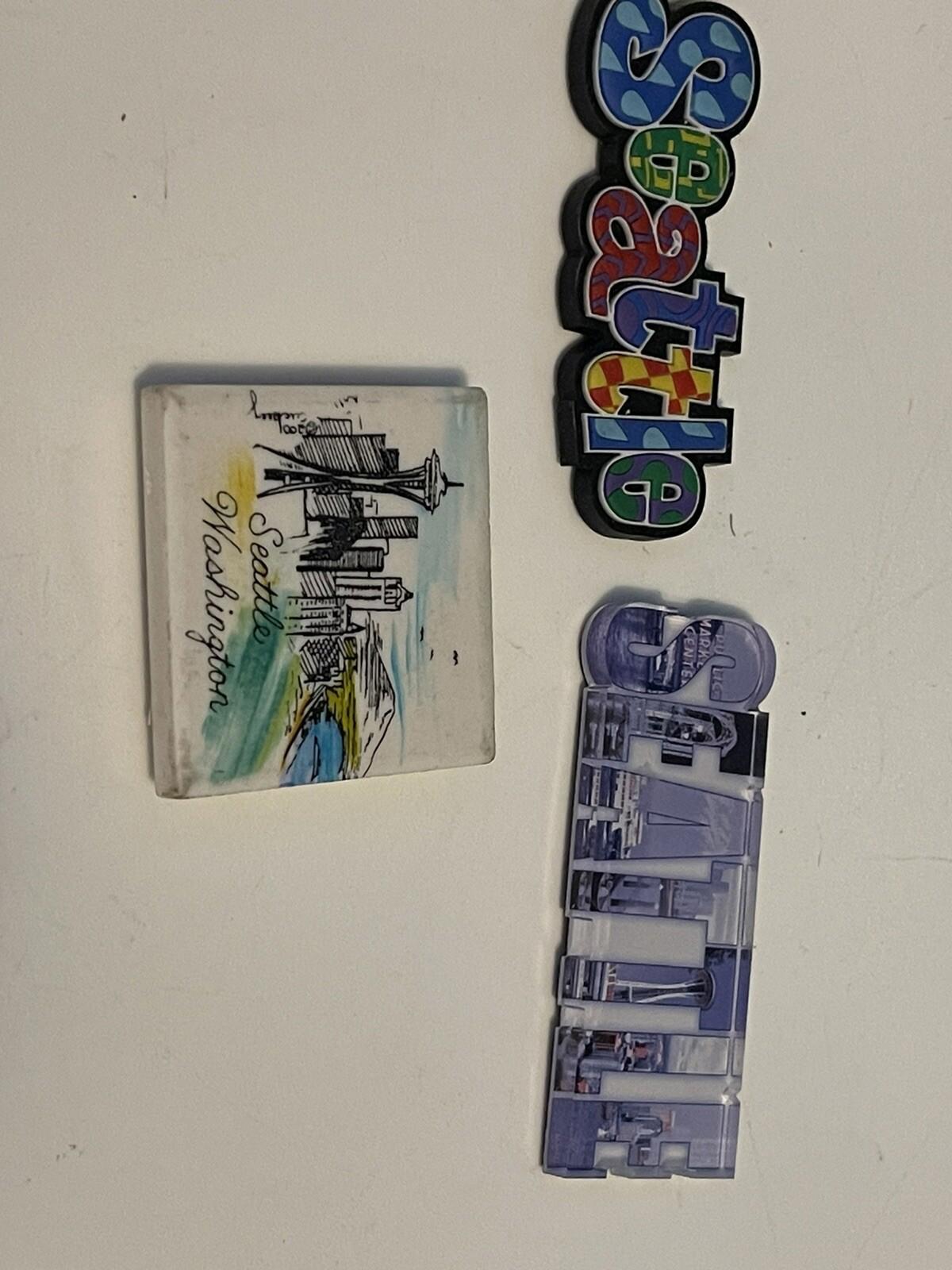 X3 Seattle Refrigerator Magnet’s