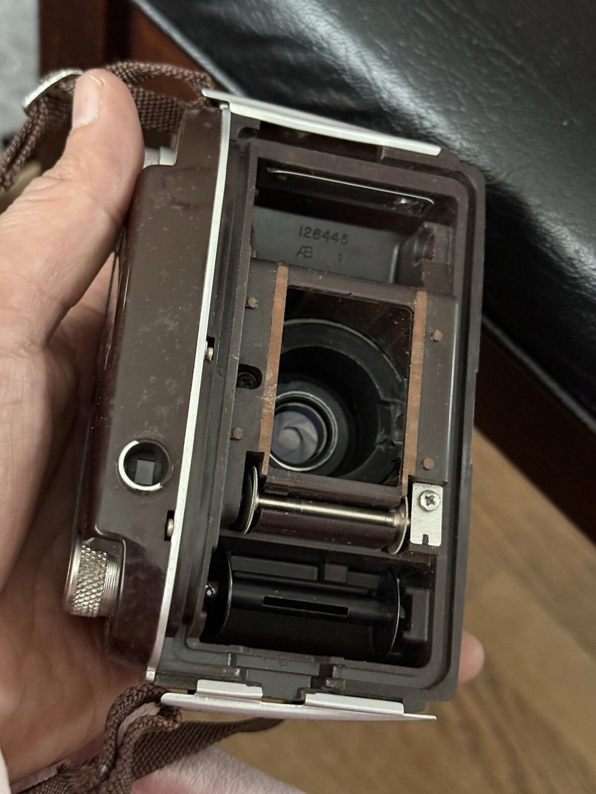 Vintage Kodak Bantam RF Camera With Field Case (UNTESTED)