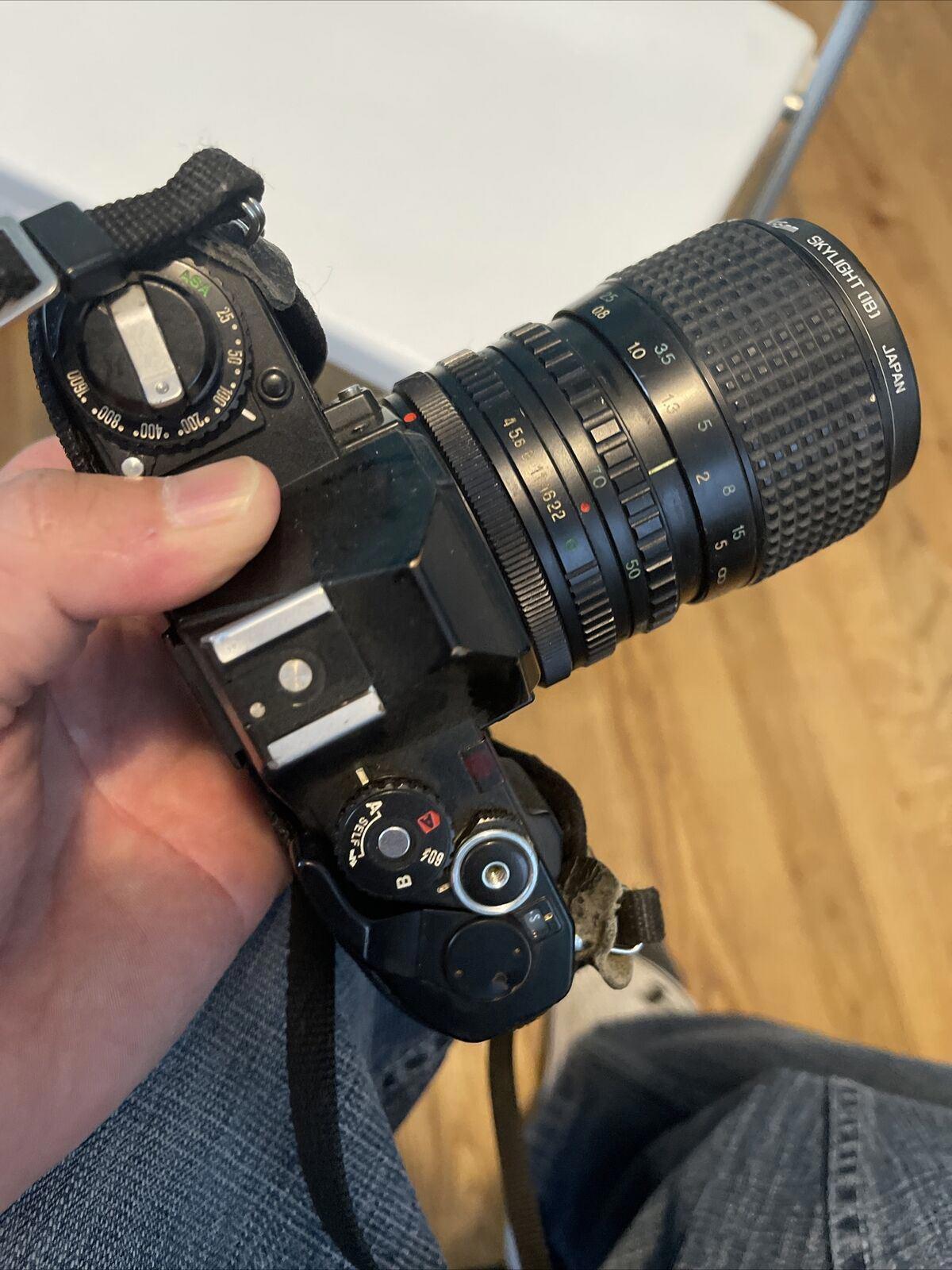 [Canon AV-1 Black 35mm SLR w/ 35-70mm f/4 Lens (17)