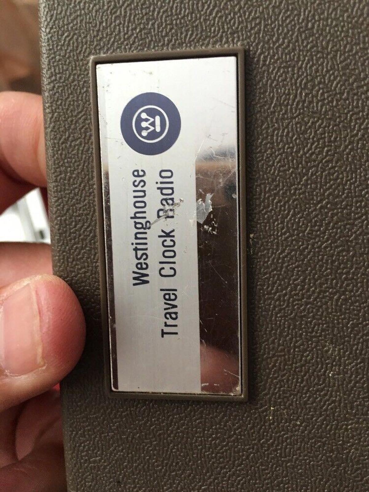 WESTINGHOUSE H968PLB Transistor ALARM CLOCK Radio