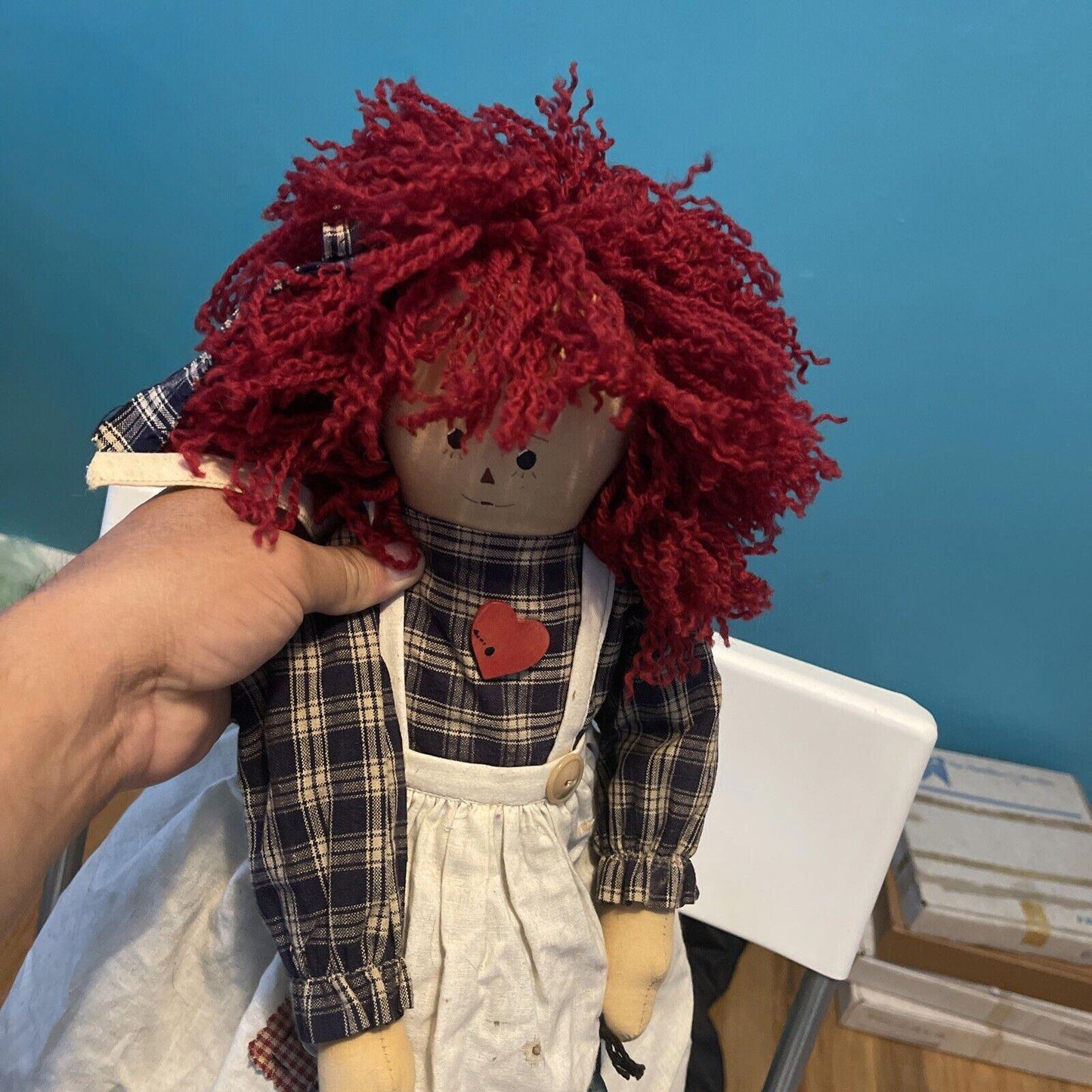 vintage madeline plush doll