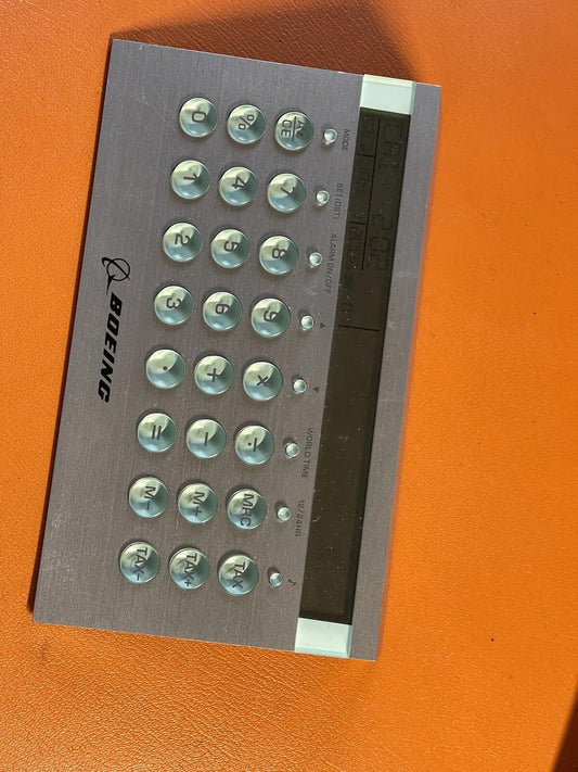 Vintage Boeing Clock / Calculator
