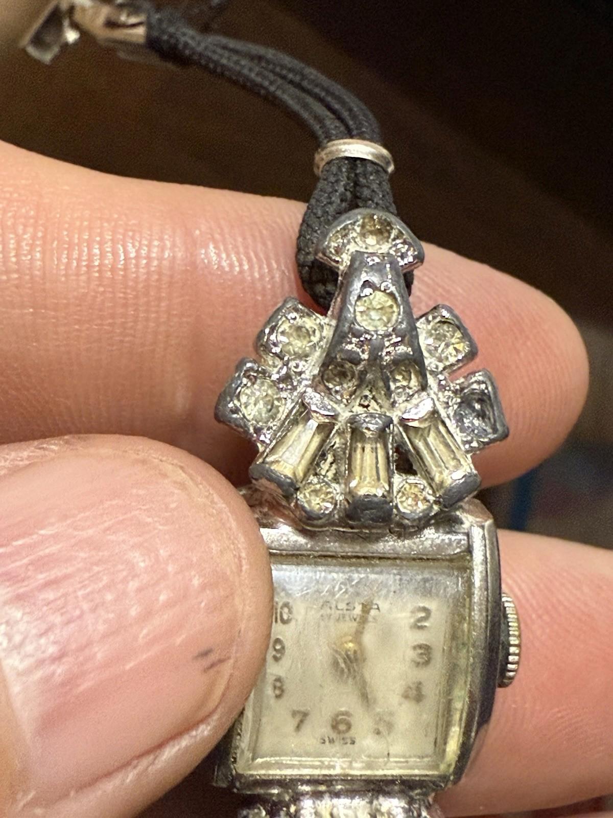 Vintage Alsta Ladies Mechanical Wristwatch (for Repair)
