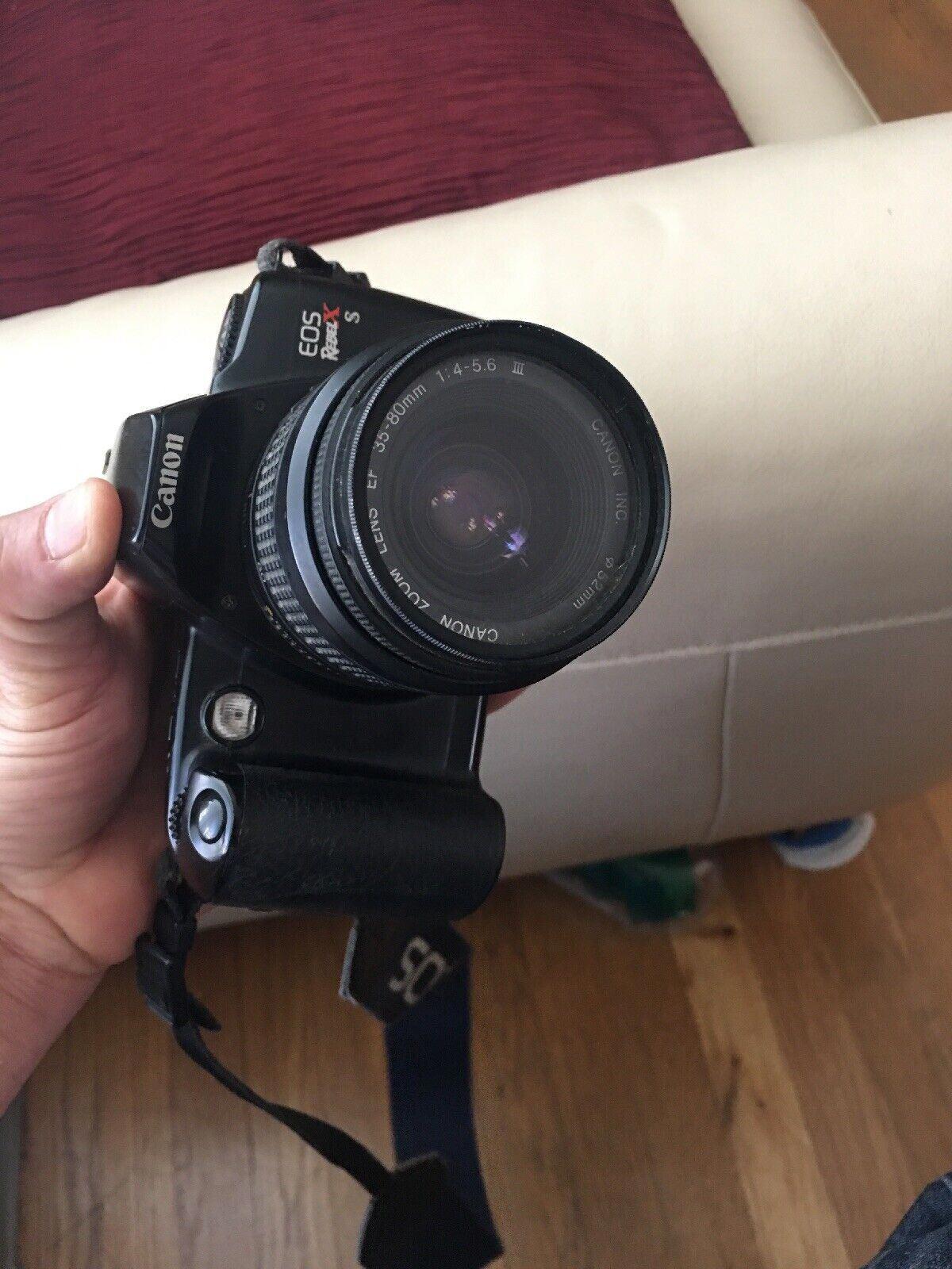 Canon EOS Rebel XS Film Camera 35mm Lens EF 35-80mm f/4 - 5.6  (1)