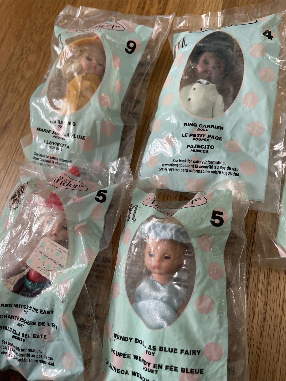 Vintage Lot Of 5 McDonalds Madame Alexander dolls 2007