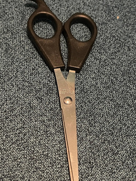 Vintage Scissors Barber Thinning Shears China Made Light Weight 5 Inch