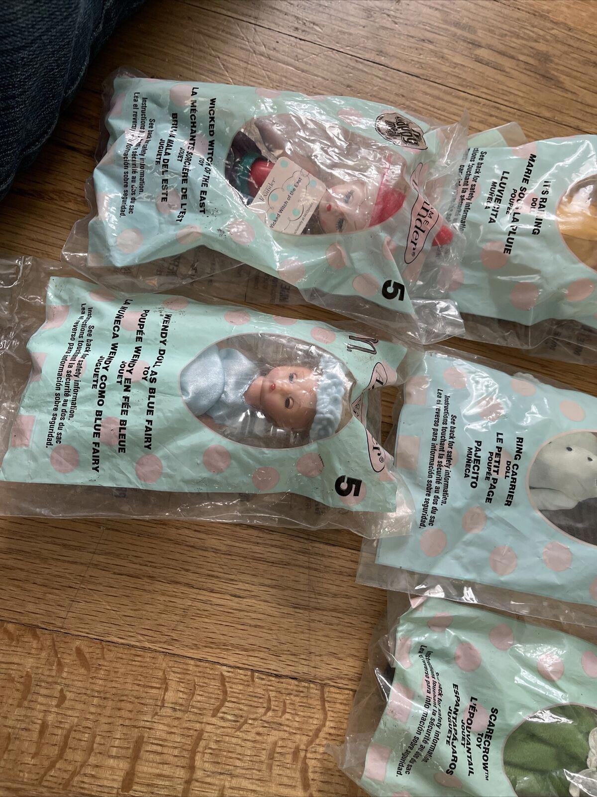 Vintage Lot Of 5 McDonalds Madame Alexander dolls 2007