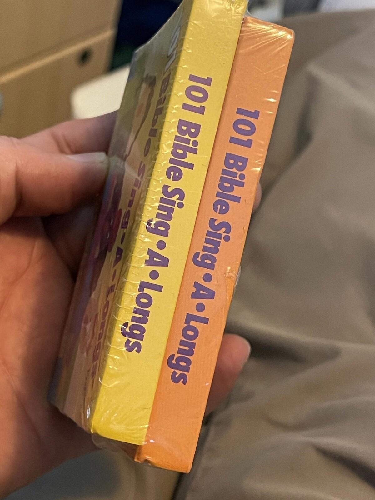 101 Bible Sing A Longs  vintage cassettes volume 1 and 2