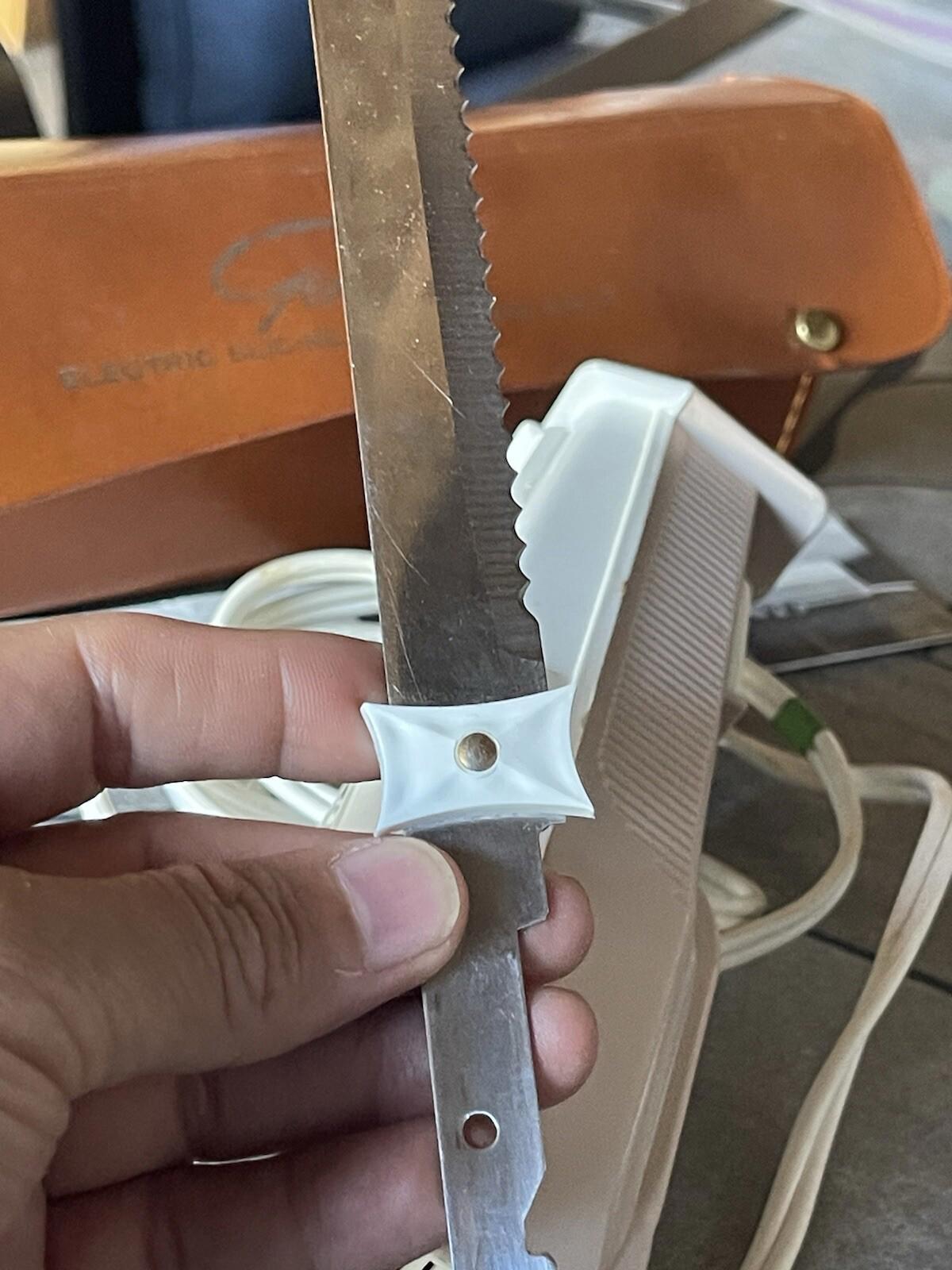 Vintage General Electric GE Electric Slicing Knife 23EK1~Works