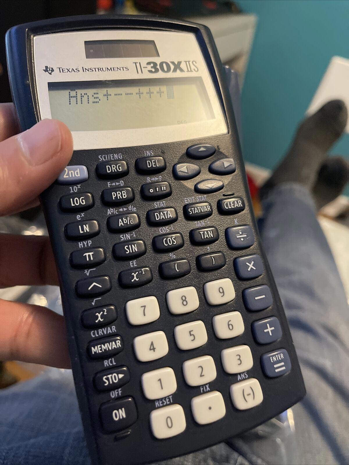 Texas Instruments TI-30X IIS Scientific Calculator Solar w/ Cover (12)