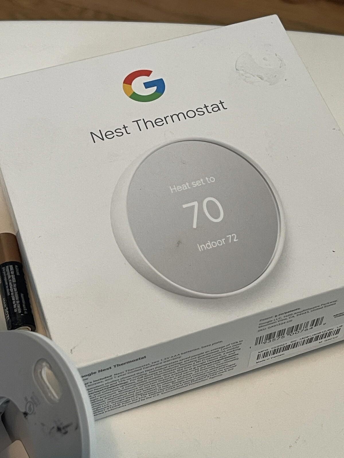 Google G4CVZ Thermostat - White
