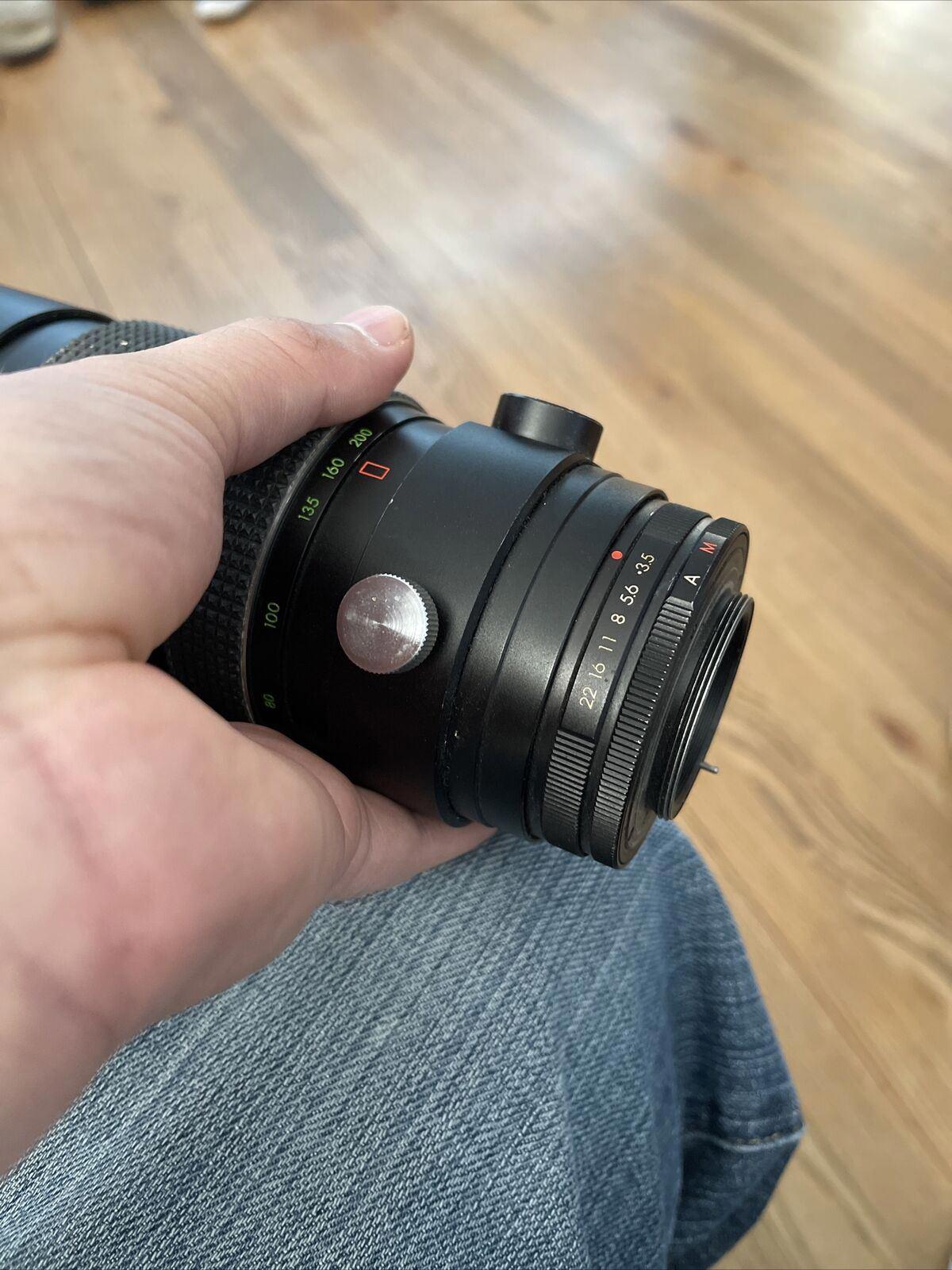 Vintage Miida Lens 80-200m No.762257