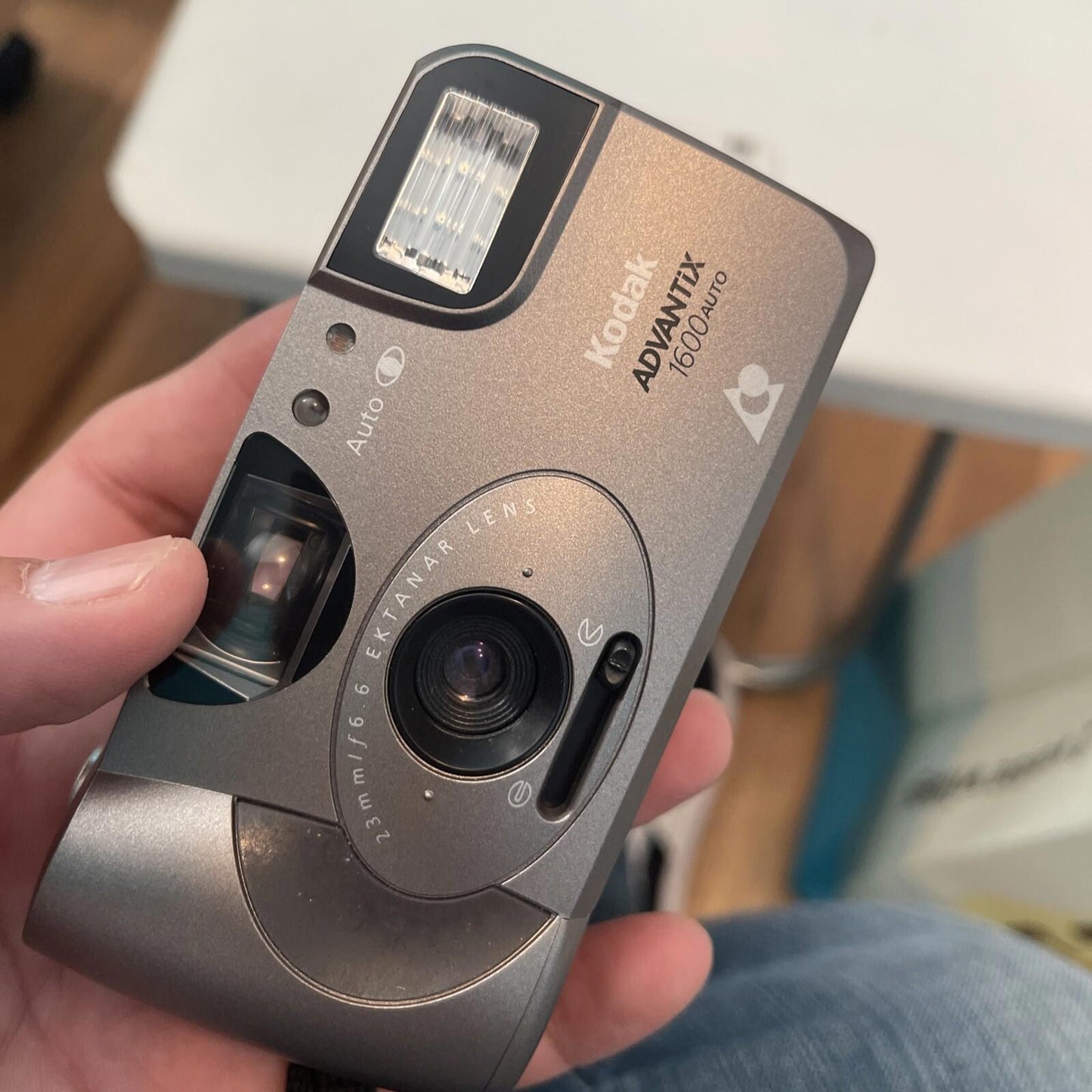 Kodak Advantix 1600 Auto APS Point & Shoot Film Camera Untested (4)