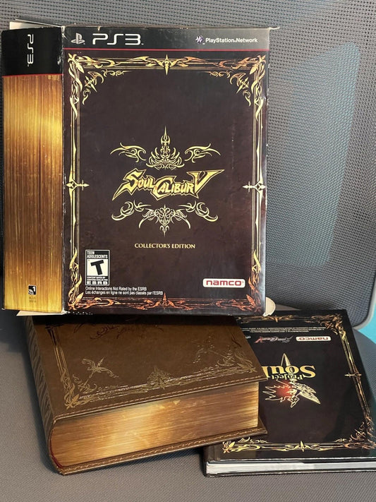 Soul Calibur V 5 Collectors Edition PlayStation 3 PS3 *NO GAME, Good Condition