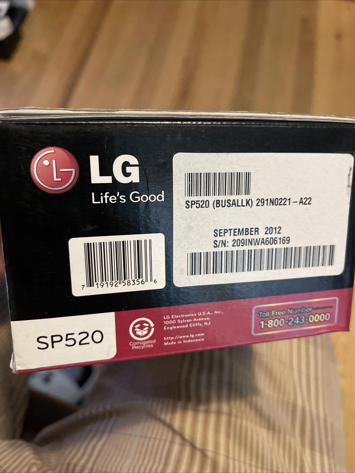 LG Life's Good Network Media Player Model SP520  No Remote