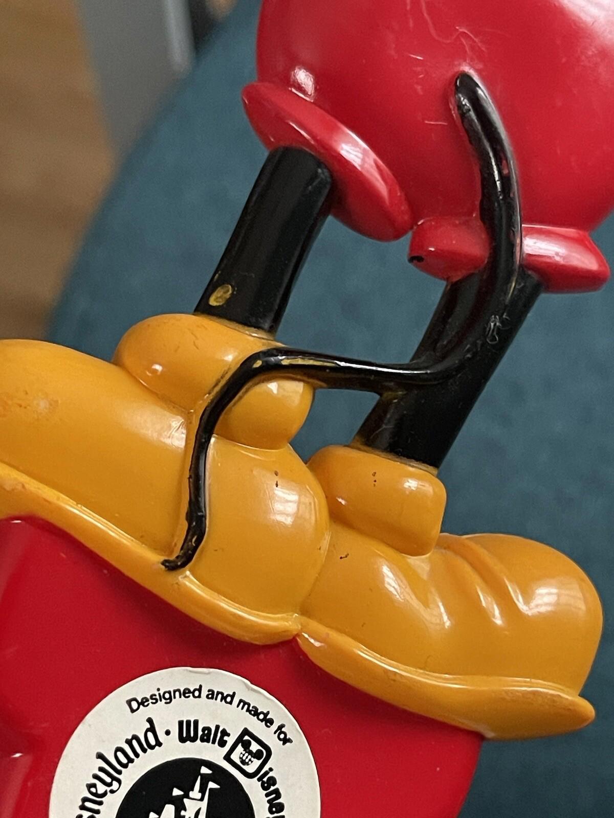 Vintage Walt Disney World Mickey Mouse Back Scratcher Disney Red