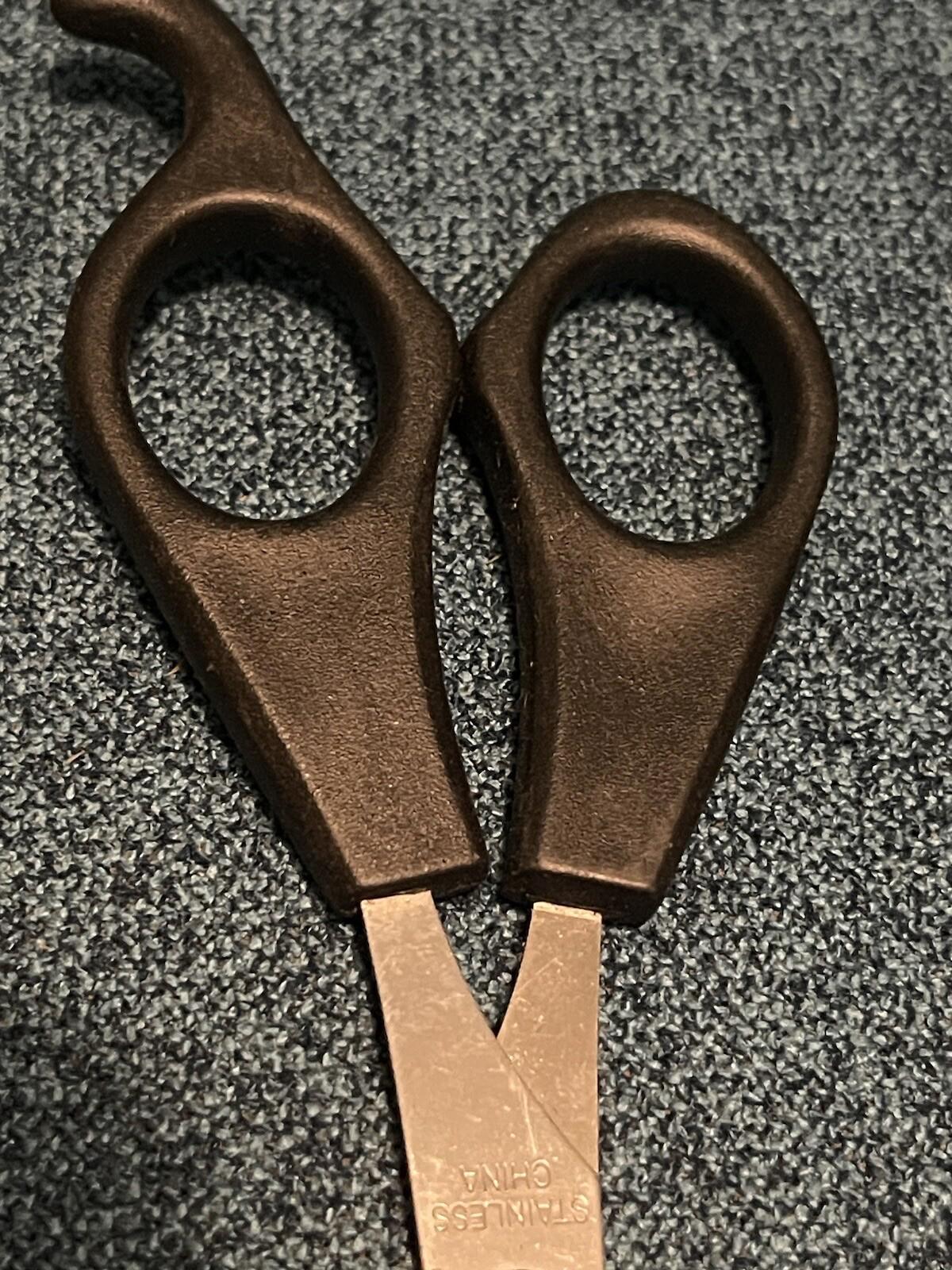 Vintage Scissors Barber Thinning Shears China Made Light Weight 5 Inch