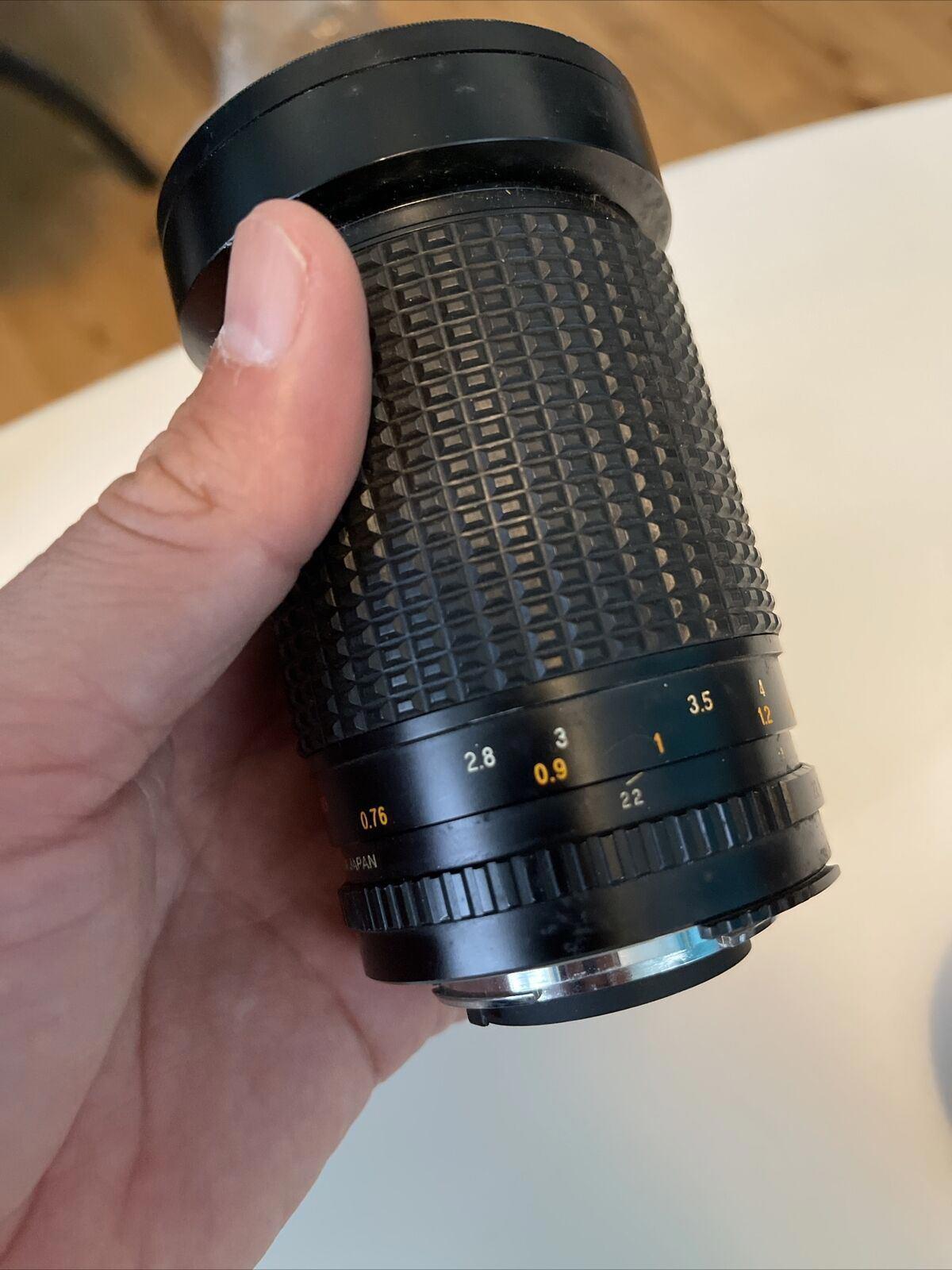 set 2  of vintage lens