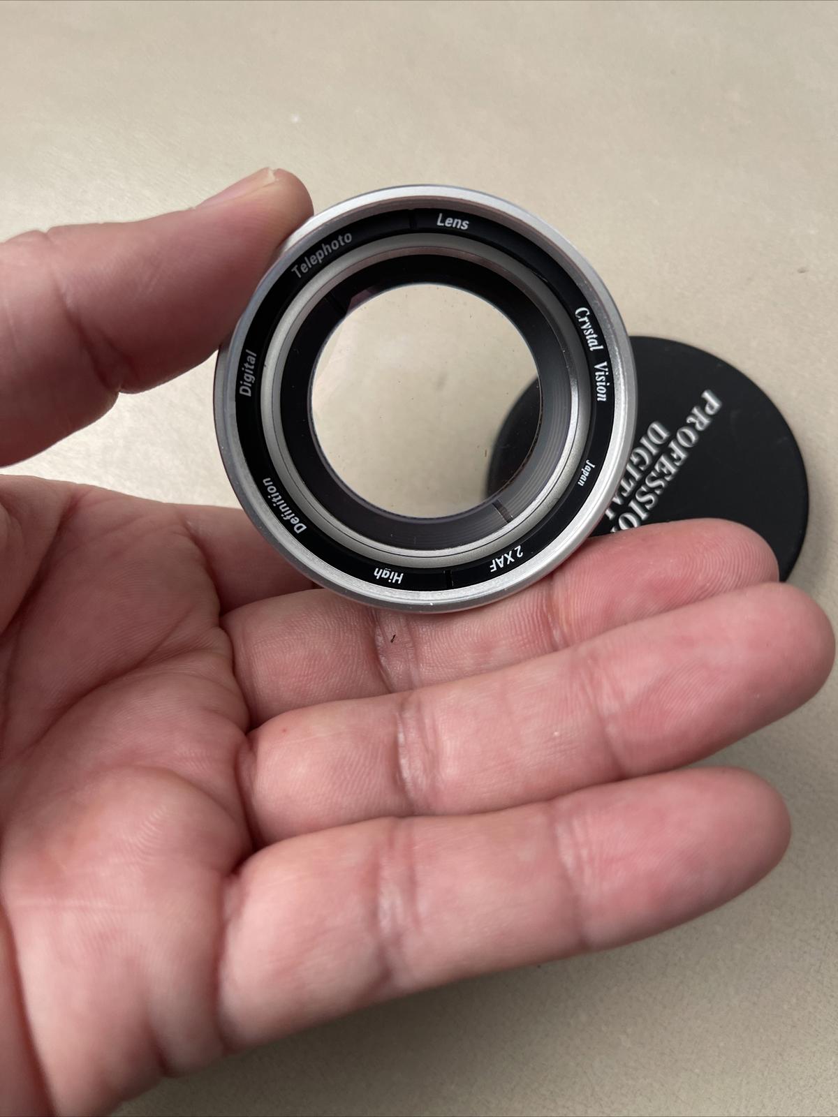 CRYSTAL VISION TITANIUM 2XAF HIGH DEFINITION DIGITAL TELEPHOTO CAMERA LENS ,c1