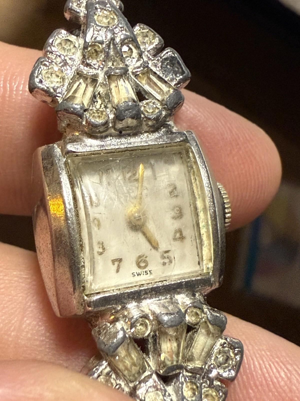 Vintage Alsta Ladies Mechanical Wristwatch (for Repair)