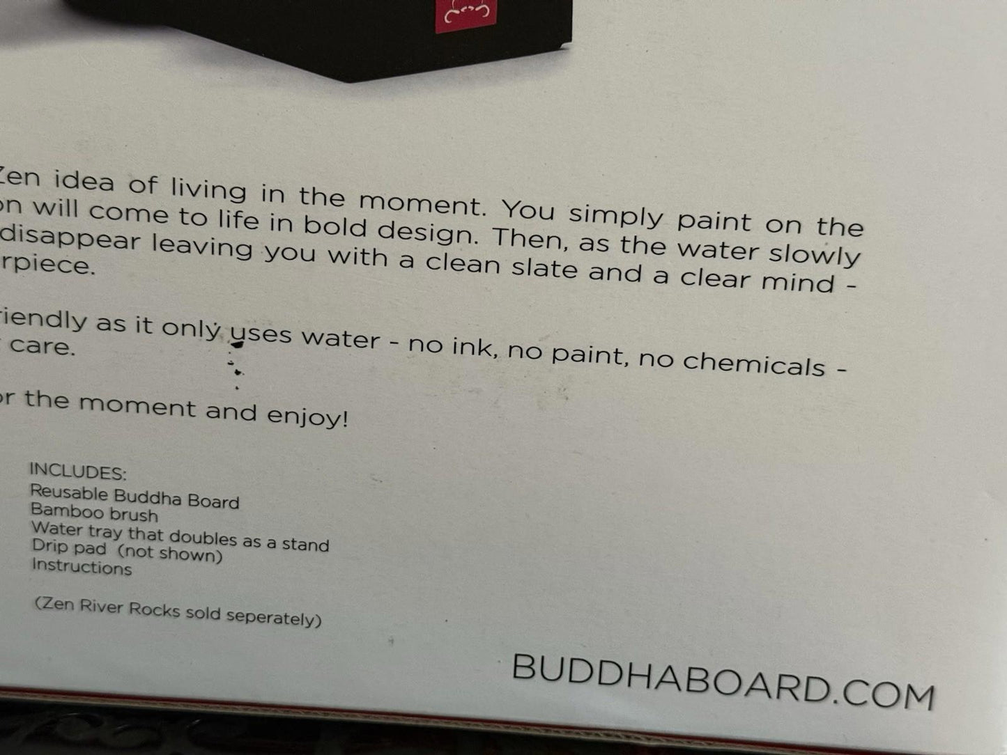 Buddha Board-Master the Art of Letting Go-Water Board Painting