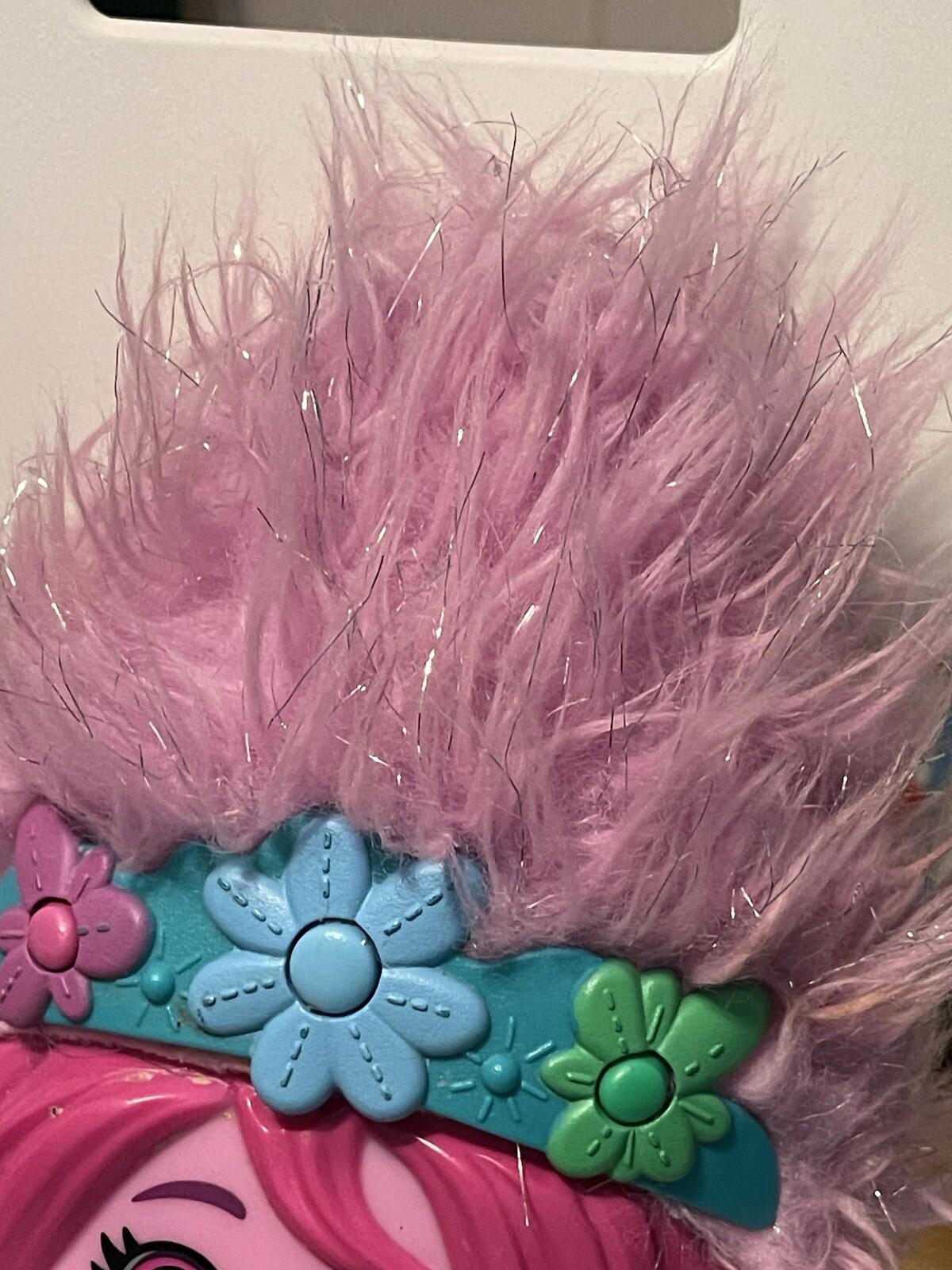 Dreamworks Trolls World Tour Color Poppin' Poppy 14" Doll Games Music More