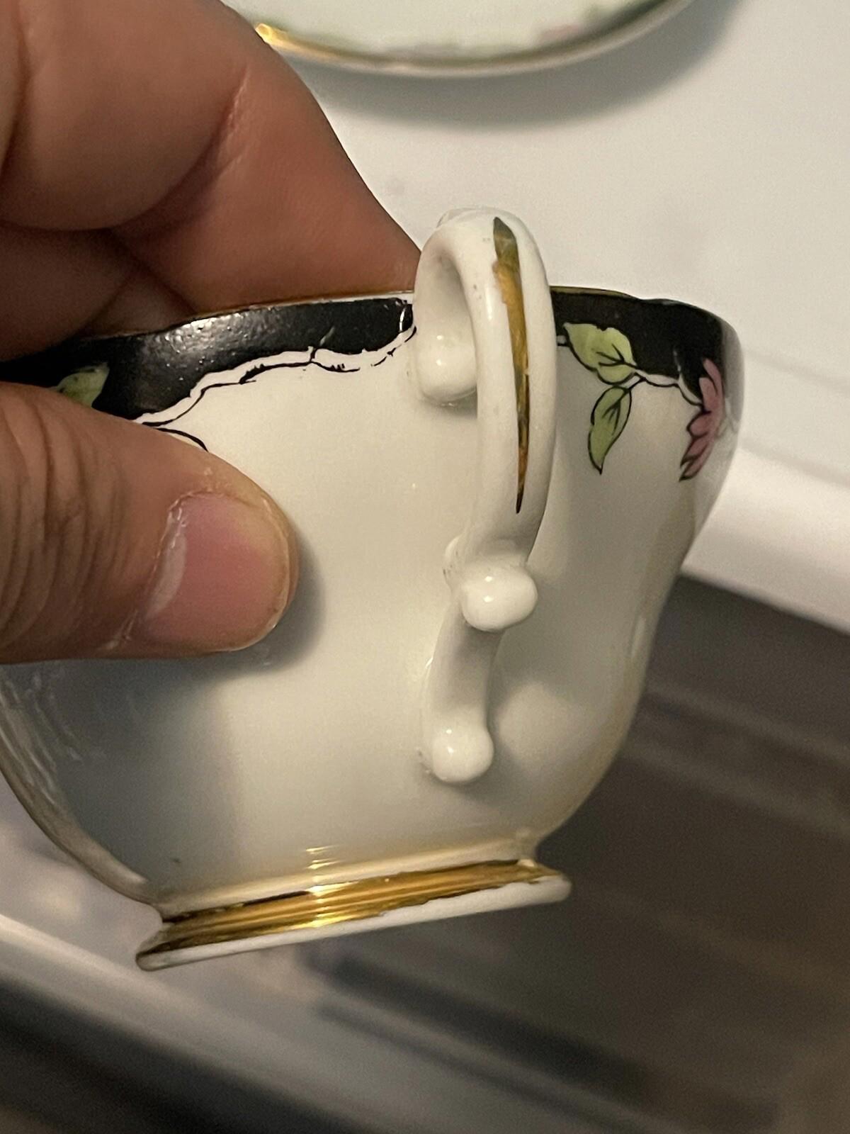 Vintage stanley Bone China Teacup and Saucer