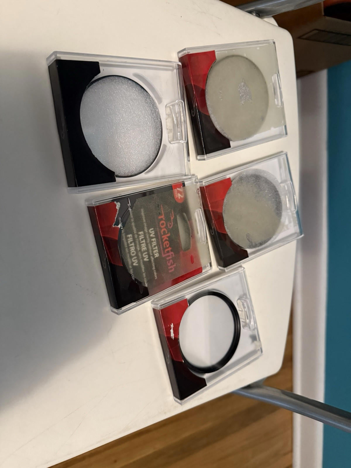 Rocket Fish 72mm UV Filters Lot Of 5