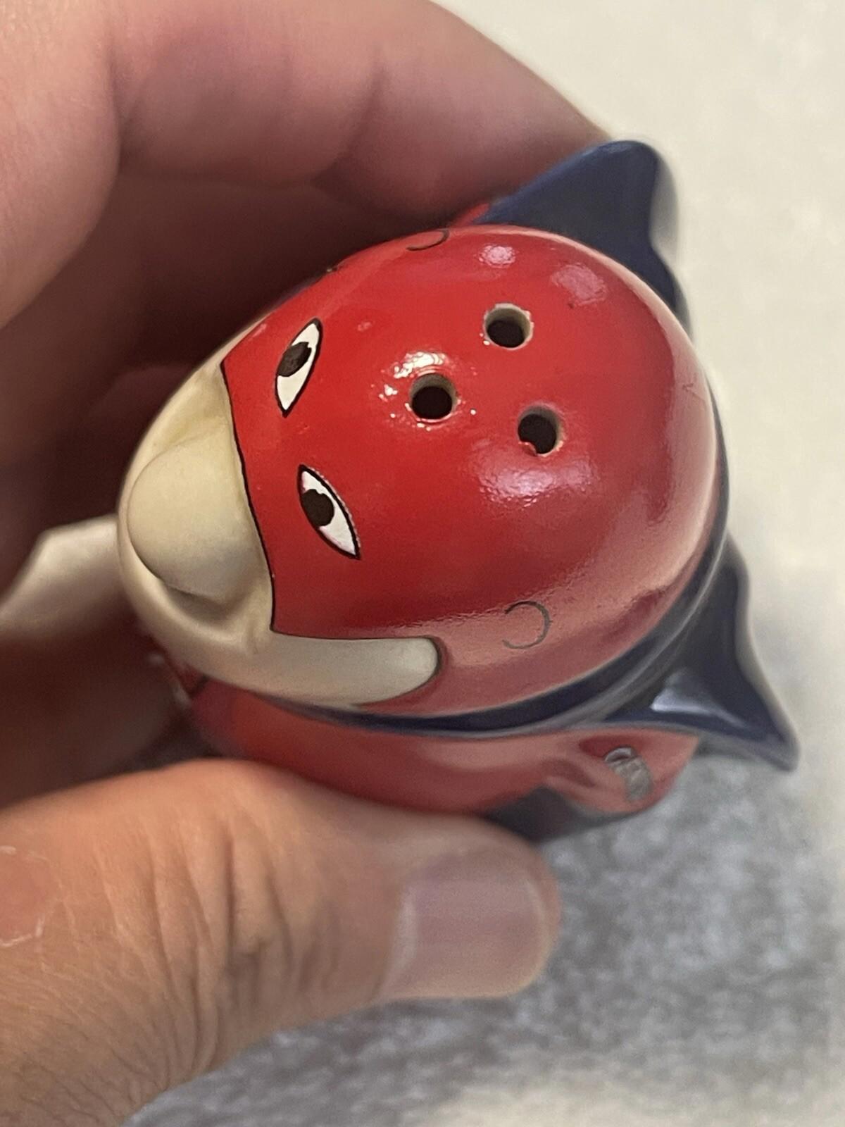 [ BUDWEISER ] BUD MAN, Ceramic Salt & Pepper Shakers