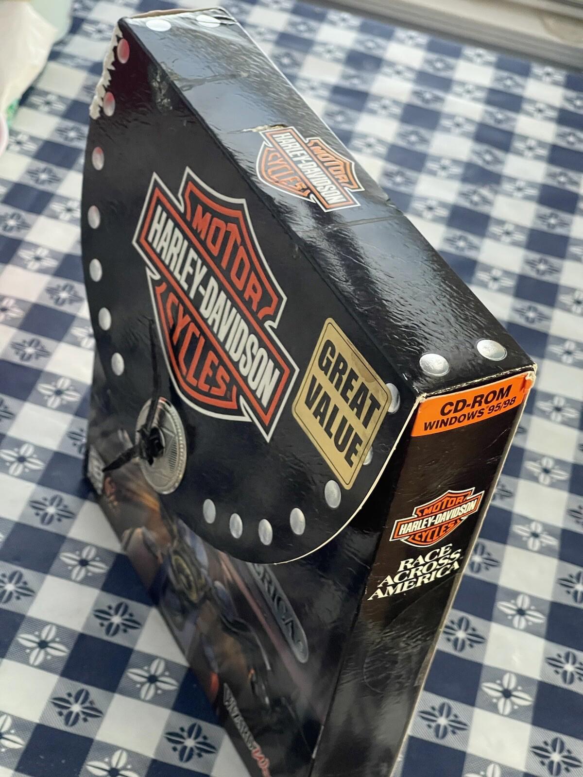Harley Davidson: Race Across America for Windows PC CD-ROM Game (1999)