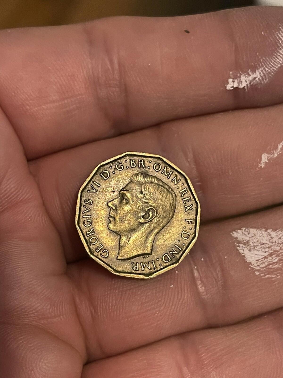 Great Britain 3 Pence 1941 Nickel-Brass