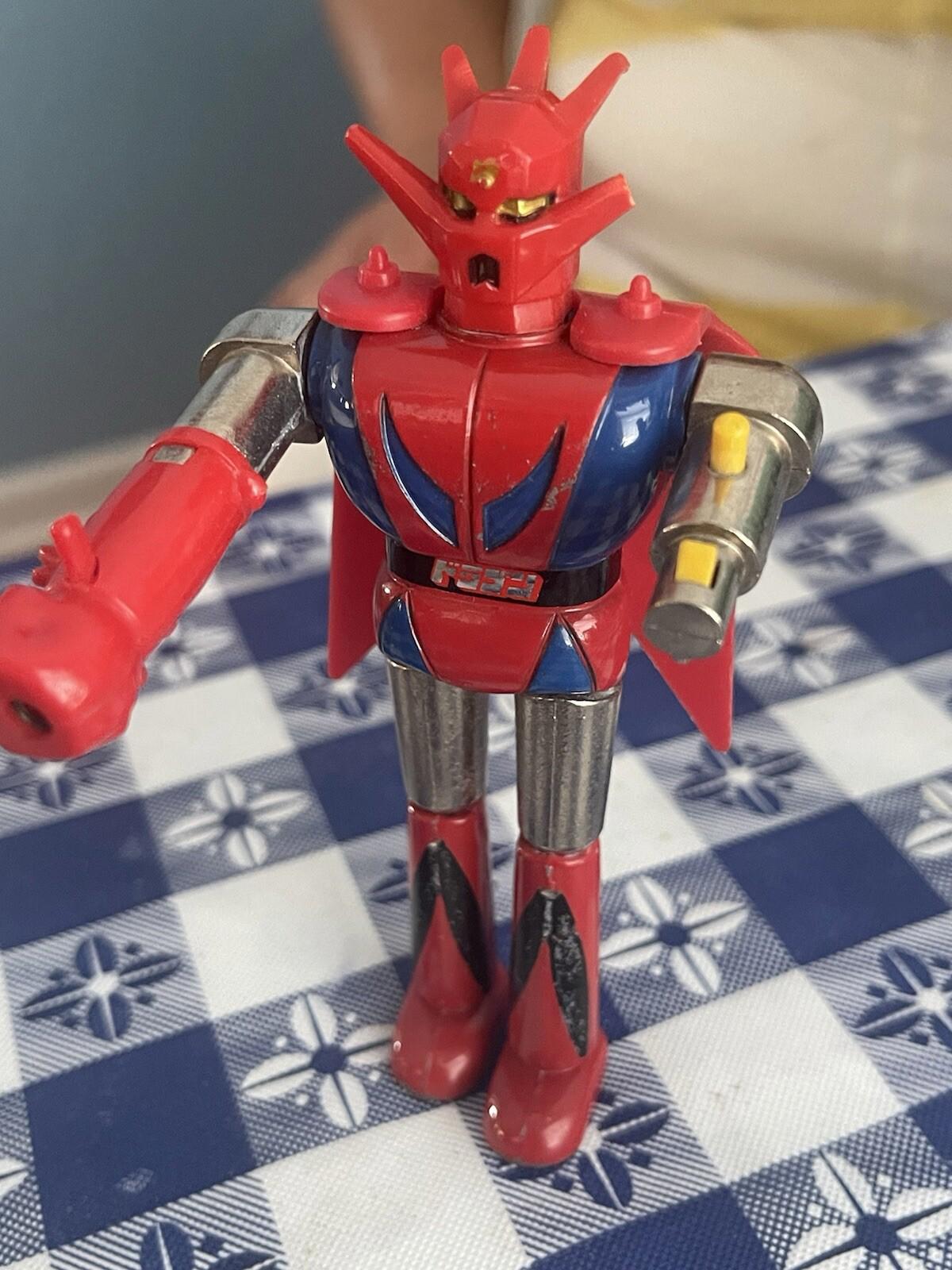 Vintage 1970s SHOGUN WARRIOR Made In Japan Figure TOY Metal & Plastic