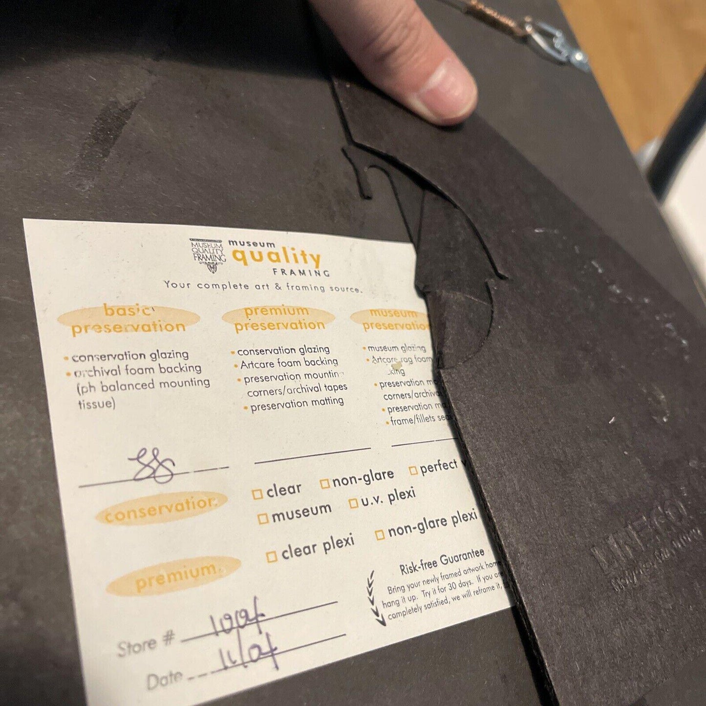 Dragon & Female Attitude picture 11 by 8 , in nice frame