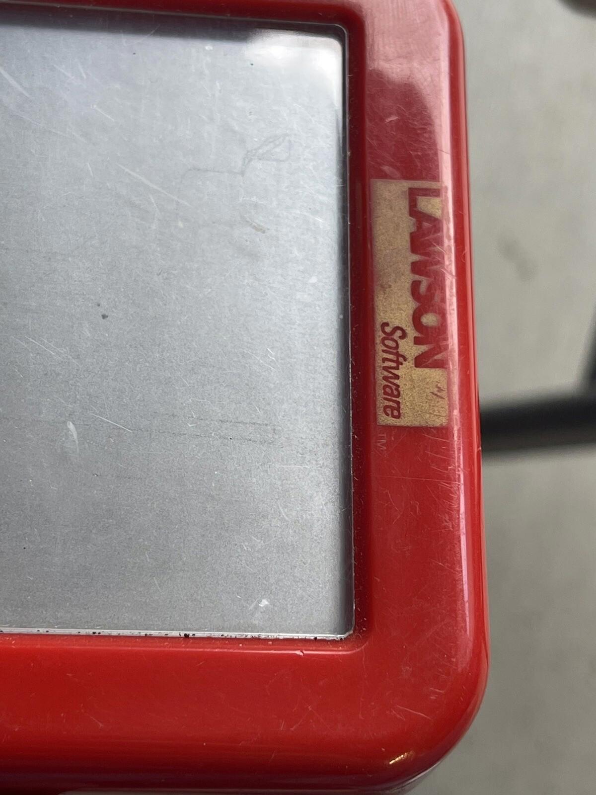 Pocket Etch A Sketch Pocket Size Classic Red by Ohio Art Toy (Lawson Software)