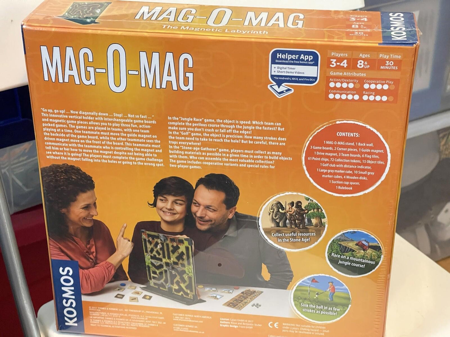 Thames & Kosmos Mag-O-Mag (The Magnetic Labyrinth) Game