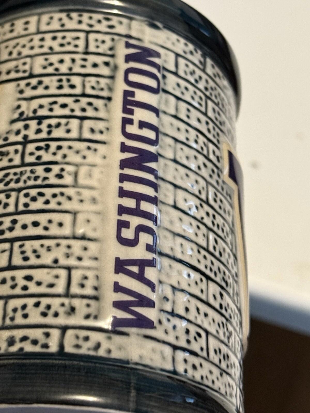 Vintage UW University Of Washington HUSKIES Mug