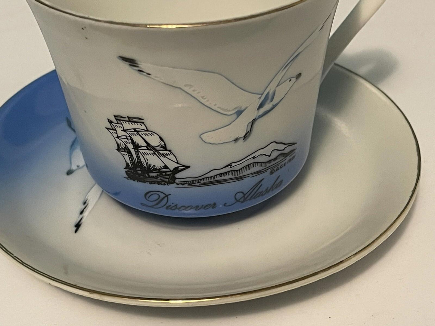 Discover Alaska tea set