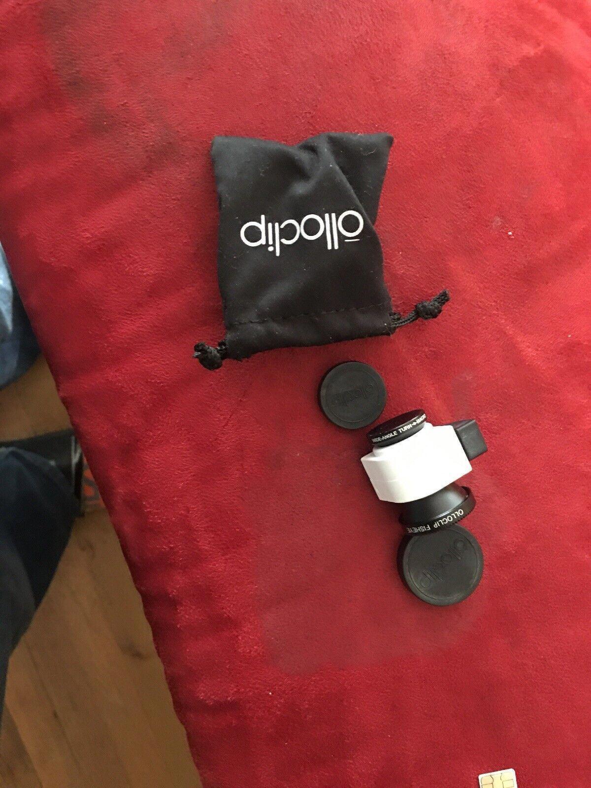 Olloclip iPhone 5C - 3-In-1 Photo Lens - Fish Eye - Macro - Wide Angle - White