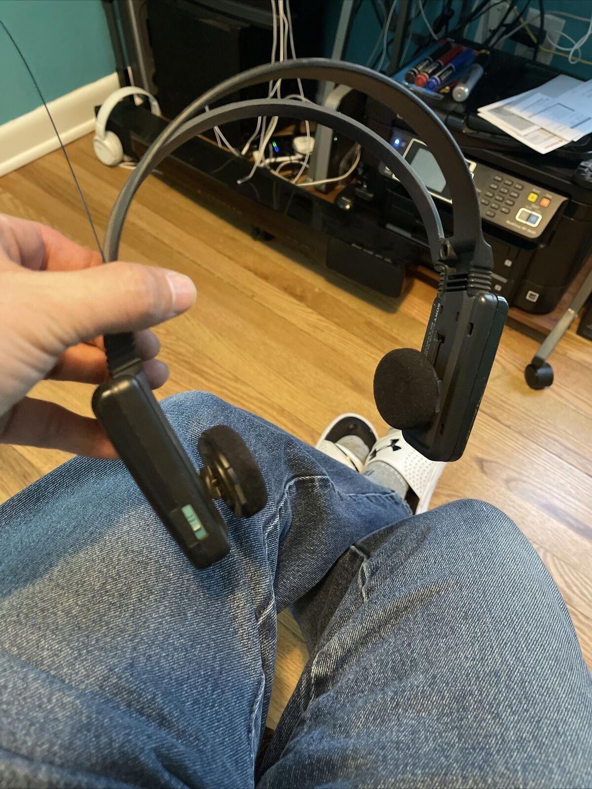 Vintage Sony SRF-R5 Stereo Receiver Headphones Works (4)