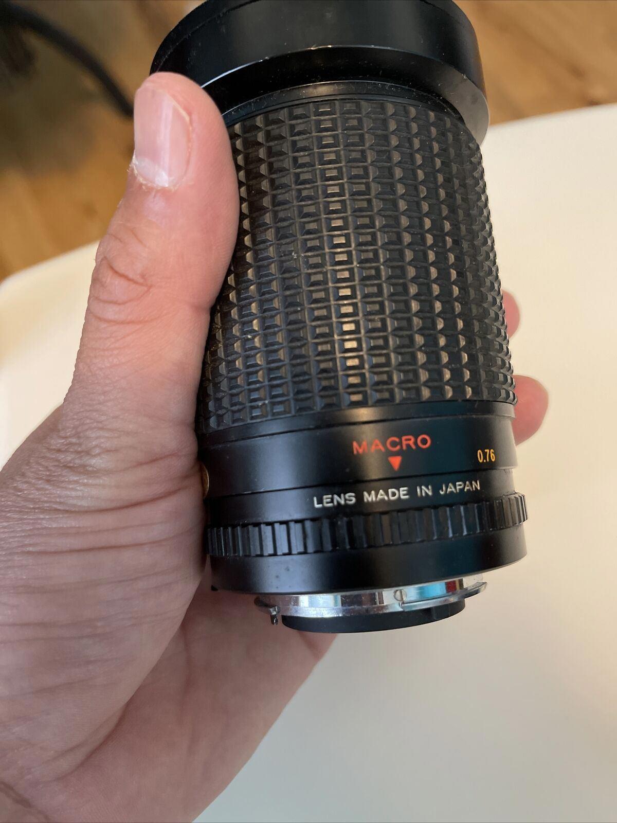 set 2  of vintage lens