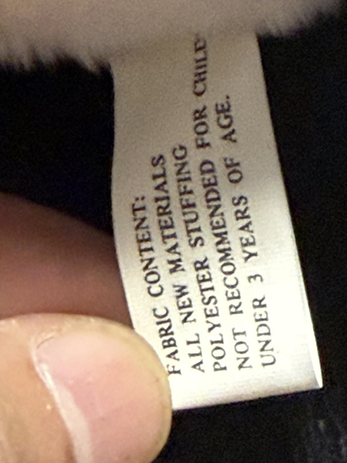 8’ panda bear stuffed animal plush Vintage Made In Taiwan