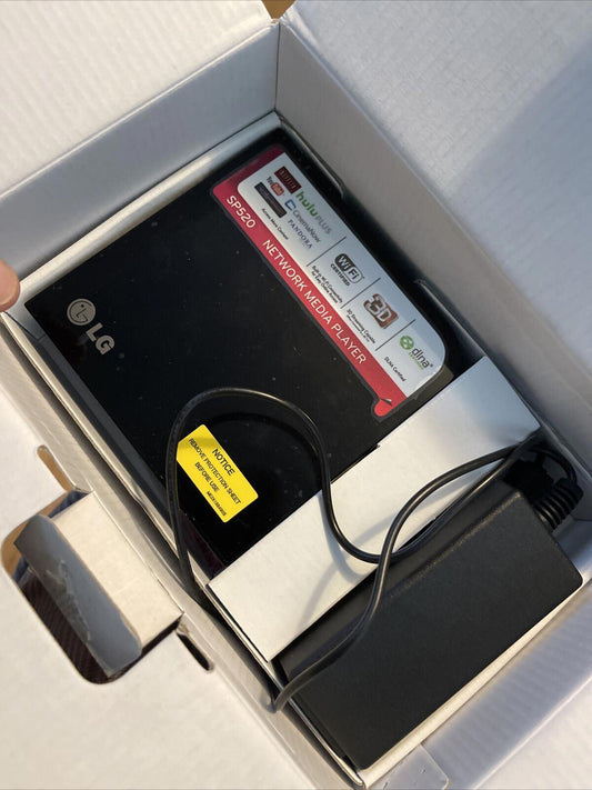 LG Life's Good Network Media Player Model SP520  No Remote