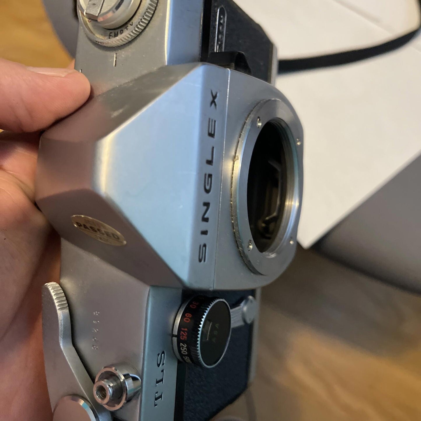 Vintage Ricoh Singlex TLS Camera Body Only , Untested (1)