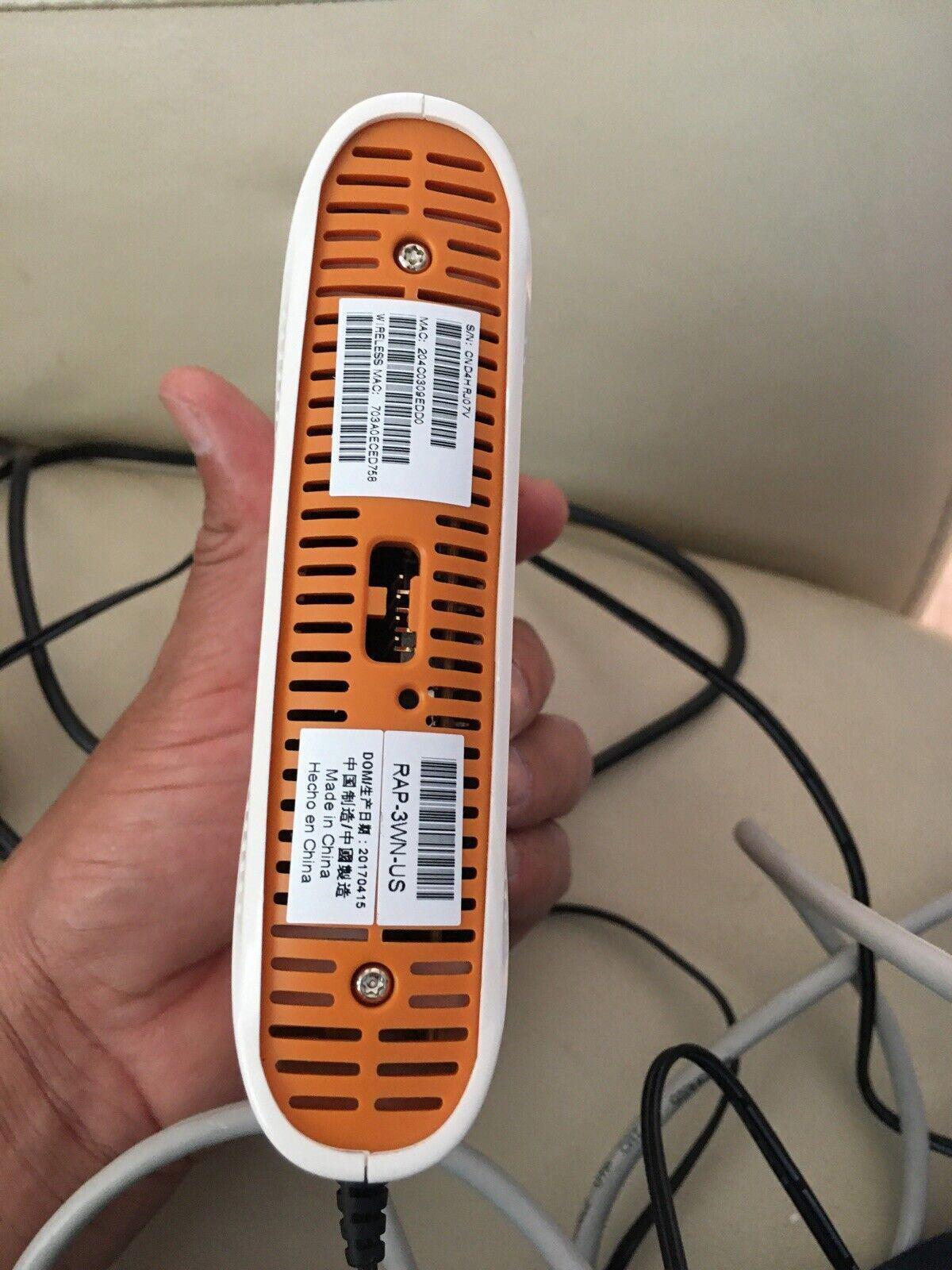 ARUBA NETWORKS RAP-3WN-US 2.4G 300MBPS WIRED WIRELESS REMOTE ACCESS POINT