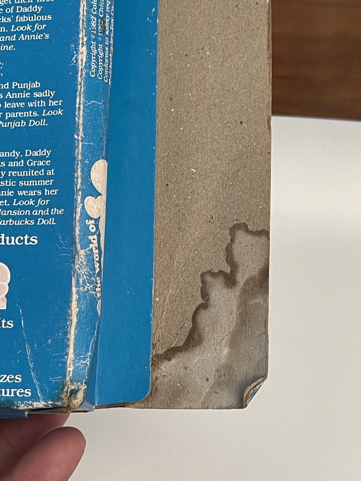 Vintage 1982 The World of Annie Annie kid  6" Doll  Knickerbocker #3856 w box